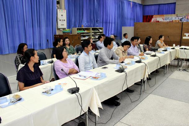 อธิการบดีพบคณาจารย์คณะศึกษาศาสตร์