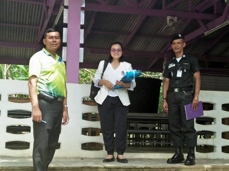 การนิเทศติดตามและประเมินผลการสอนของ “โครงการพัฒนาศักยภาพโรงเรียนในพระราชดำริและโรงเรียนขาดแคลนในเขตพื้นที่การศึกษา 4 จังหวัดภาคใต้”